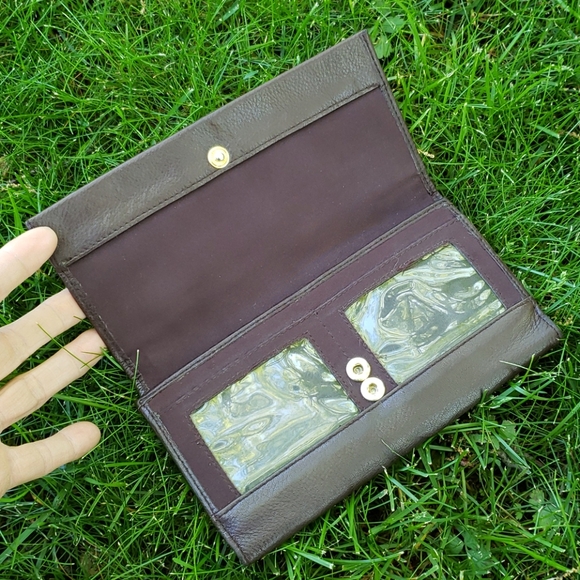 Stone Mountain wallet, Vintage chocolate brown 🤎 unisex - Picture 2 of 6